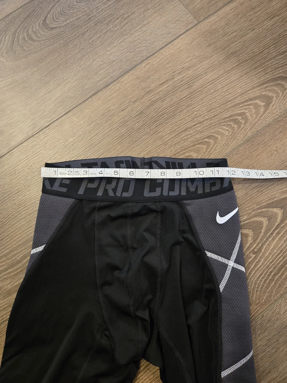 Nike Mens Black & Gray Dri-FIT Compression Shorts